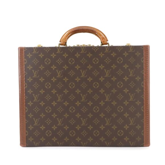 LOUIS VUITTON Monogram President Classeur Trunk Case Bag Vintage 90289919 - Picture 1 of 10